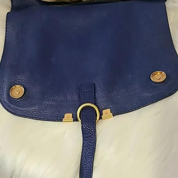 Chloe Navy Blue Crossbody Bag - Picture 13 of 14